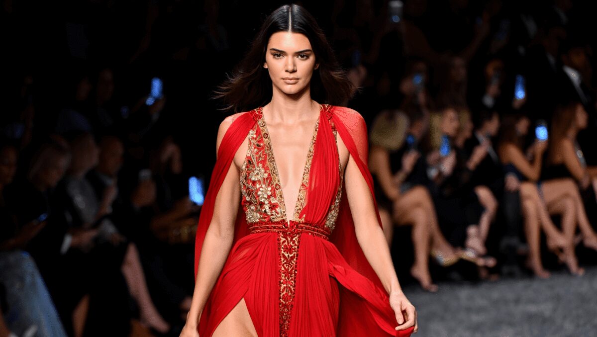 Kendall Jenner Rocks Nicole Kidman’s ‘Moulin Rouge!’ Dress on Vogue World: Hollywood 2025 Runway