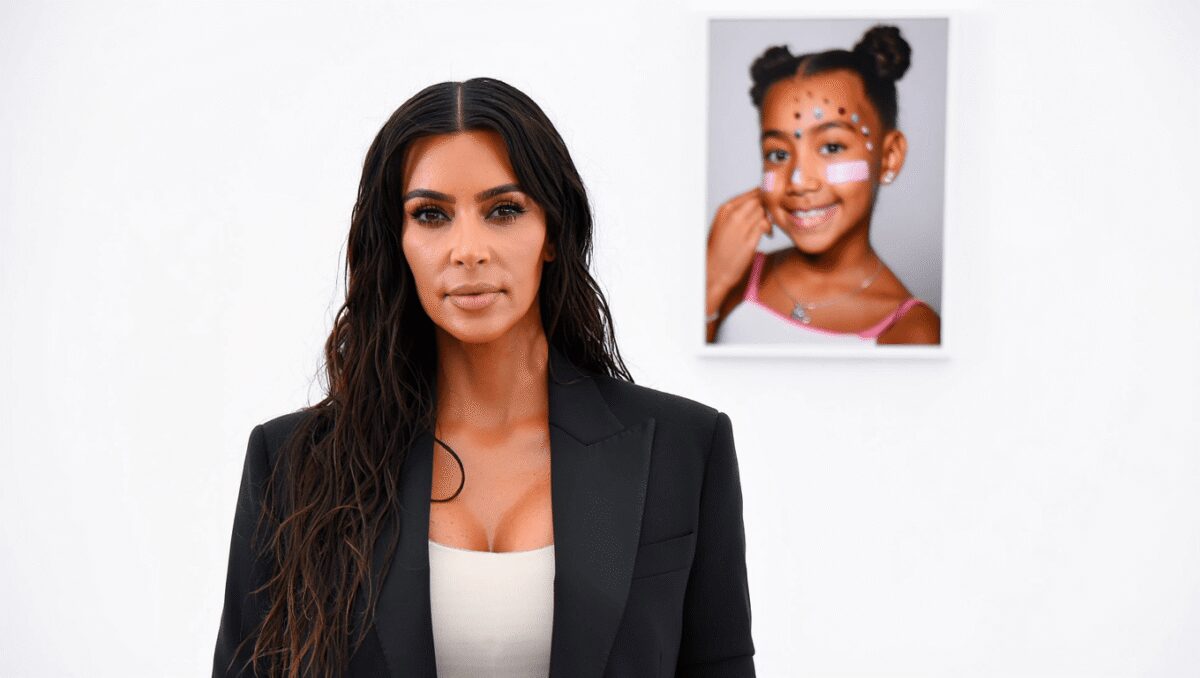 Kim Kardashian Fires Back at Critics Over 12-Year-Old Daughter North West’s Fake Piercing and Face Tattoos