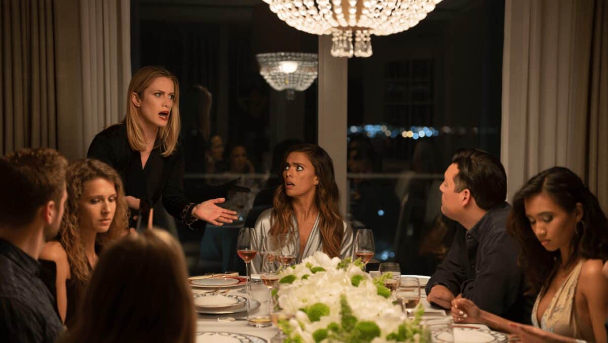 Nicole Young Is Kicked Out of ‘Selling Sunset’ Dinner After Discussing Chrishell Stause’s Late Parents