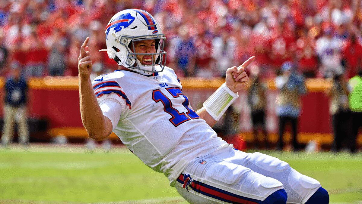 The NFL Celebrates Josh Allen’s Touchdown by Playing Wife Hailee Steinfeld’s ‘Love Myself’