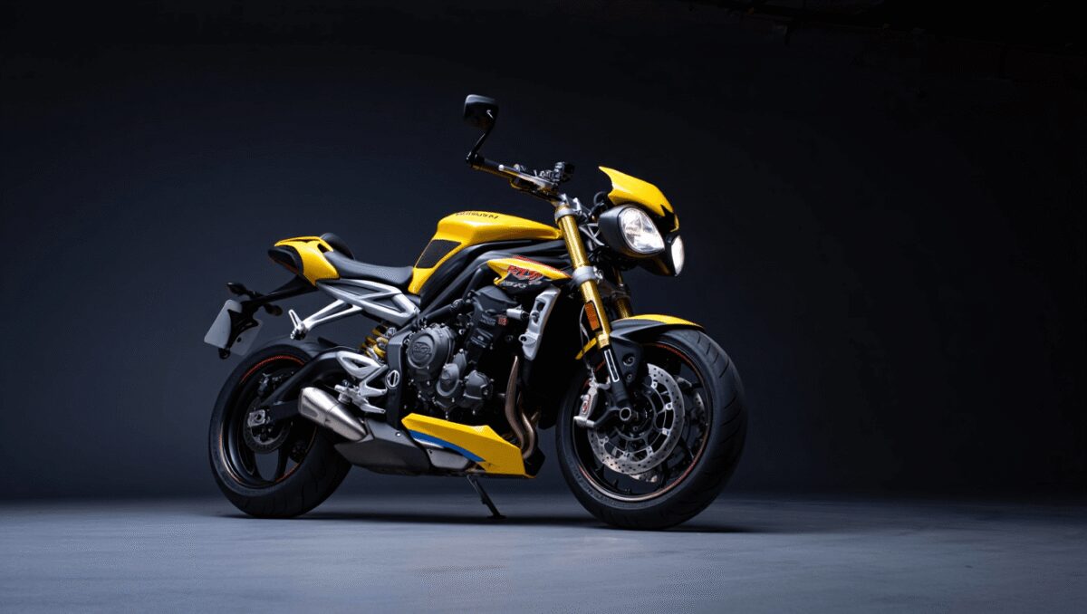 Close-up of a motorcycle