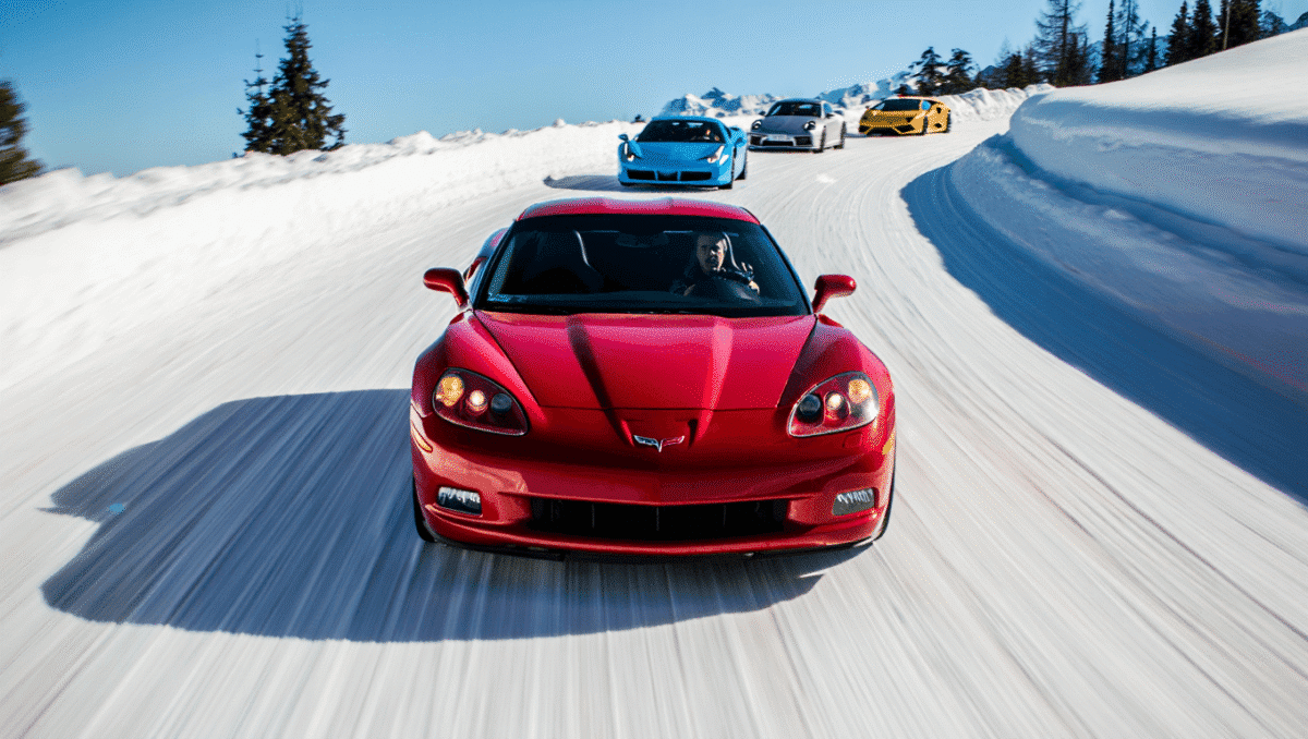 Chevy’s Supercar-Slaying Corvette Just Set an Absolutely Absurd (and Festive) Record