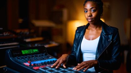 Sudan Archives Marches to the Beat of Her Own Drum Machine On The BPM