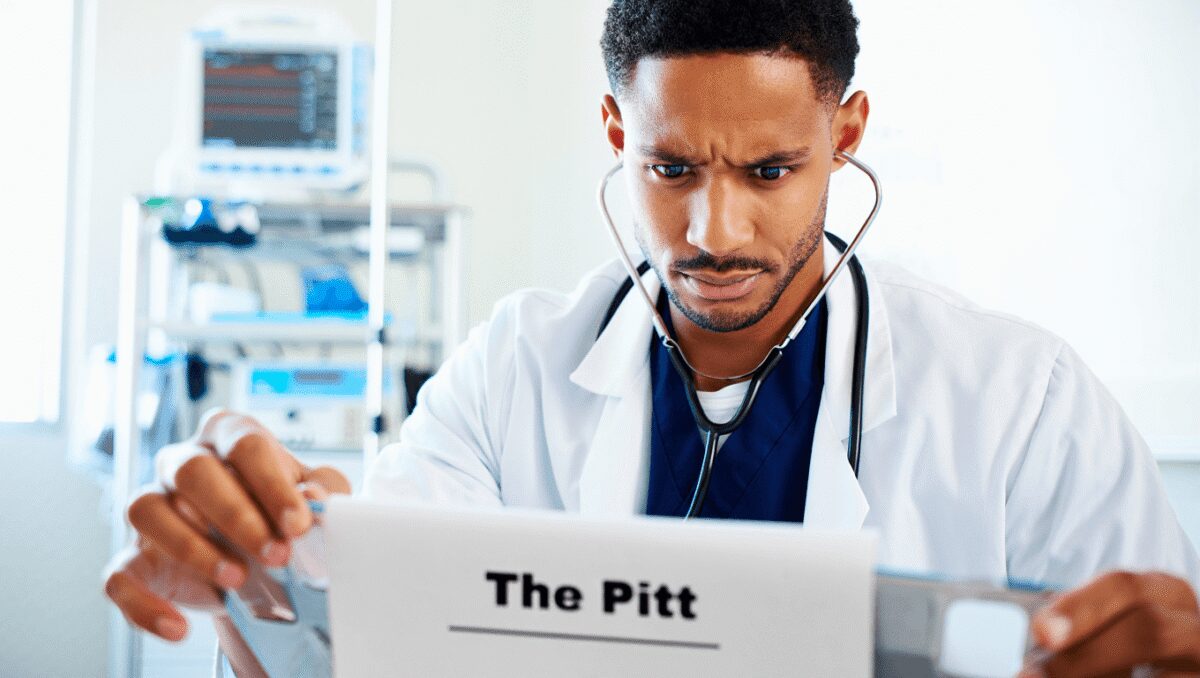 Dr. Robby begins to crack on The Pitt