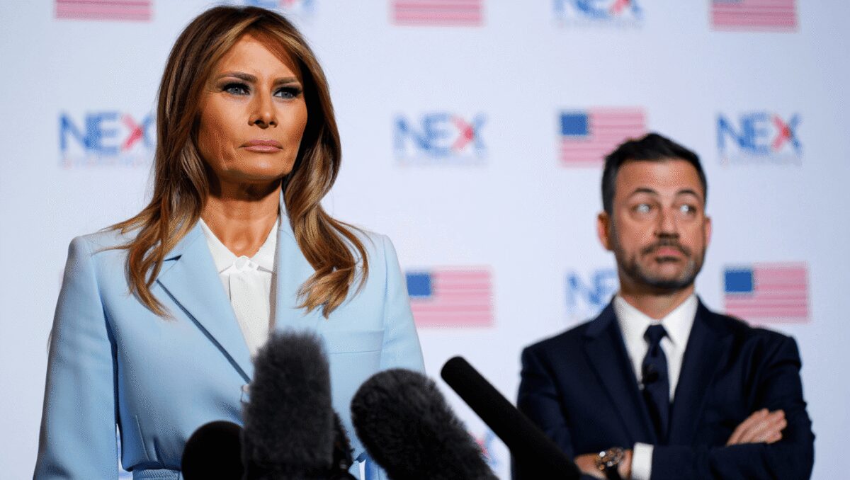 Jimmy Kimmel Weighs In After Melania Trump Addresses Her Rumored Ties to Jeffrey Epstein