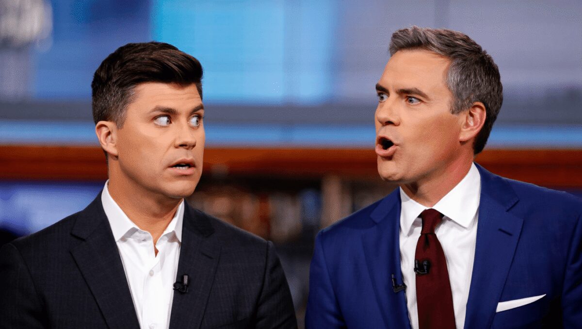 Colin Jost May Have Manifested Pete Hegseth’s Wild ‘Pulp Fiction’ Biblical Quote Moment