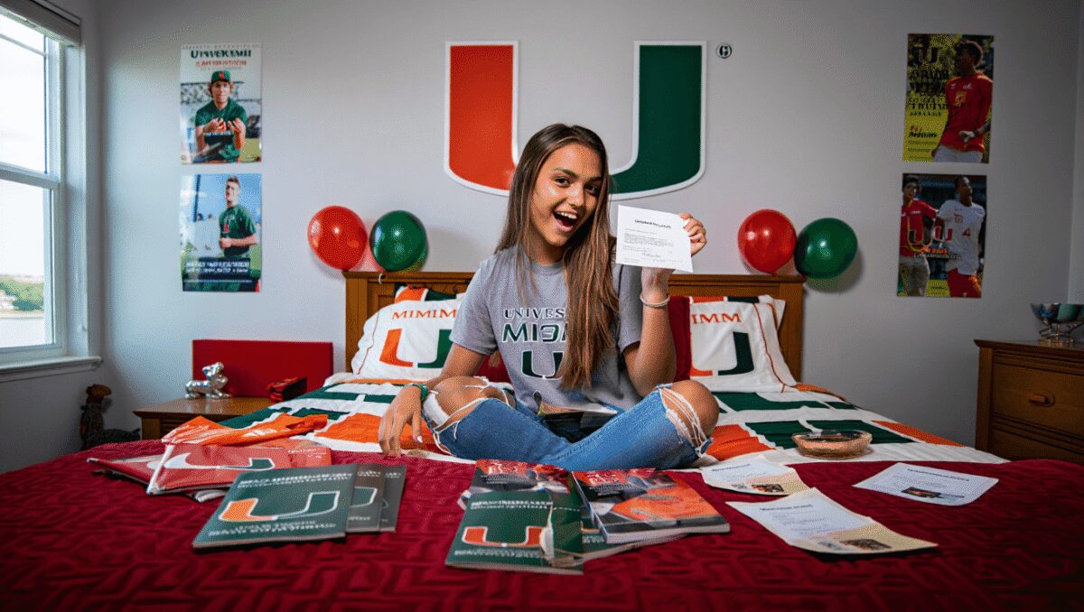 Donald Trump Jr’s Daughter Kai Trump Celebrates College Plans With Lavish Bed Party