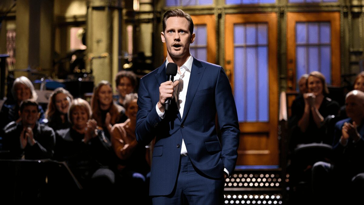 Alexander Skarsgård brings Saturday Night Live across the thousand-episode mark