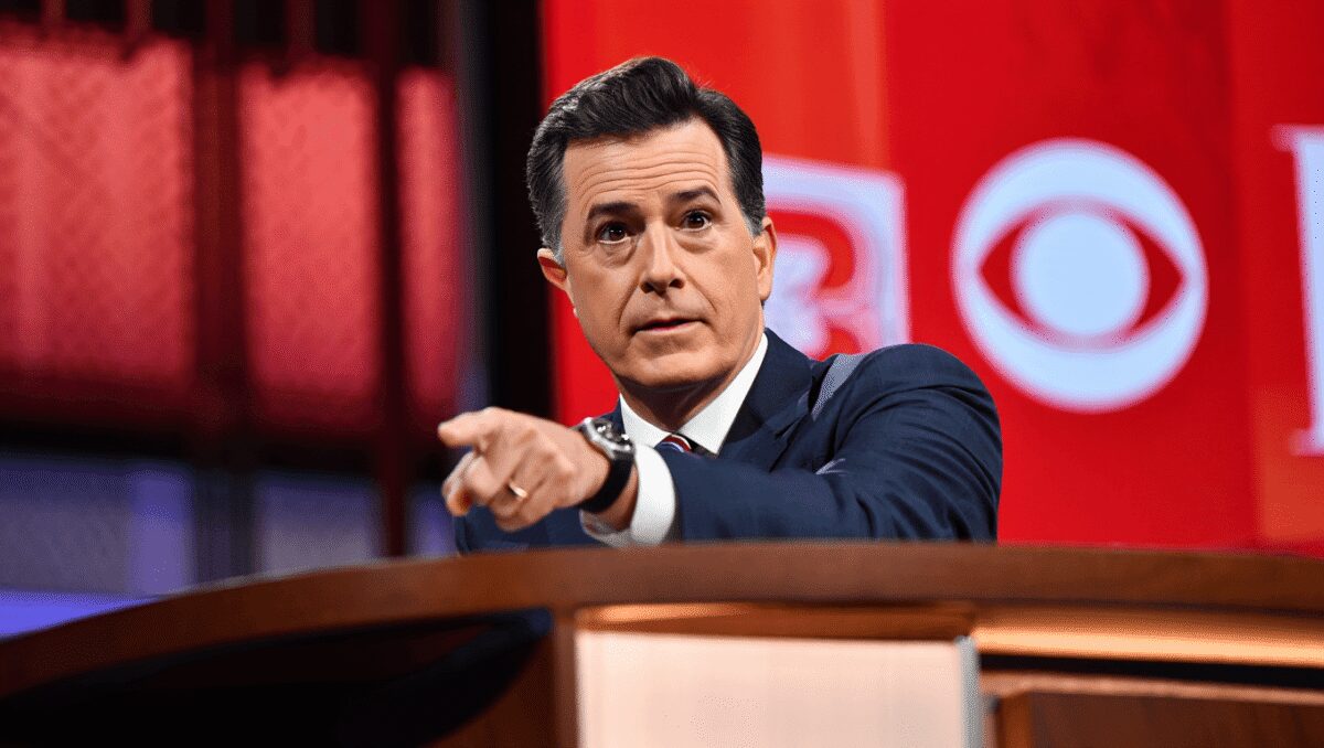 How Stephen Colbert Took a Parting Shot at CBS During His Last ‘Late Show’ Episode