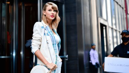 Taylor Swift Stuns in Stella McCartney Look After Getting Outfit Delivered to NYC Doorstep