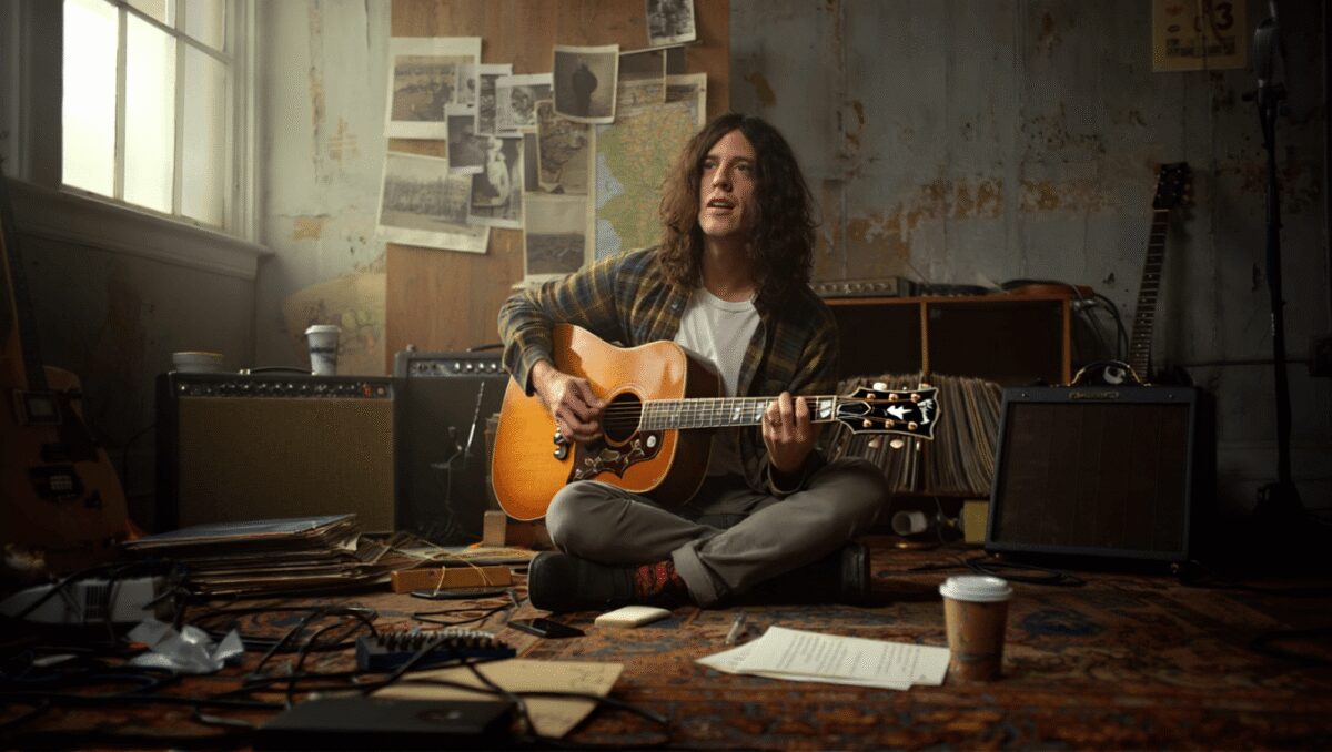 Kurt Vile is all about that old-time, lo-fi, DIY, rock and roll