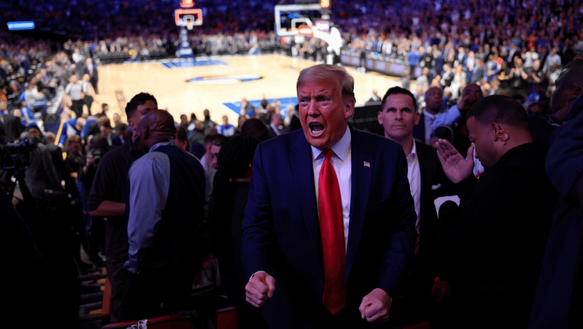 President Trump Cheers on Knicks at 2026 NBA Finals Game 3 at Madison Square Garden, Booed by Crowd
