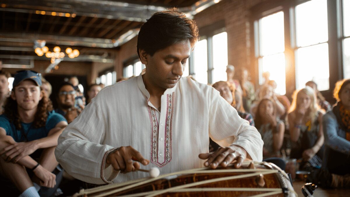 Watch V. Selvaganesh’s Paste Session at Big Ears Festival