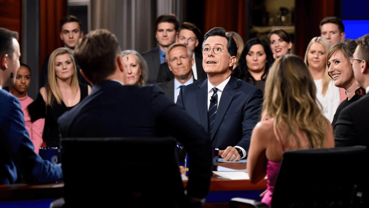 Stephen Colbert finally subjects himself to a ridiculously star-studded Colbert Questionert