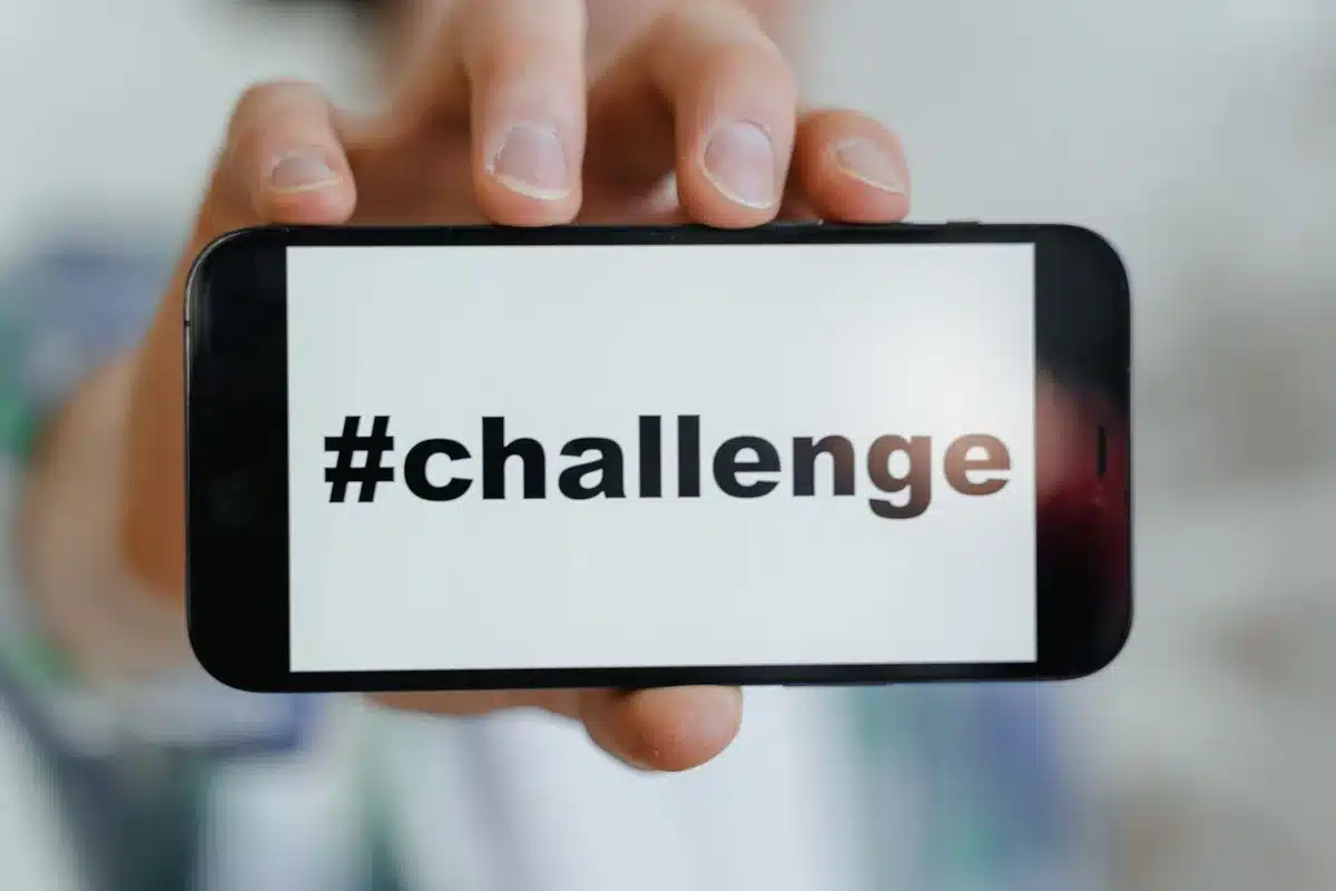 A smartphone screen displaying a viral social media post with comments and shares