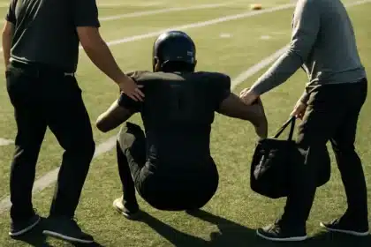 49ers star Kyle Juszczyk helped off field after scary knee injury